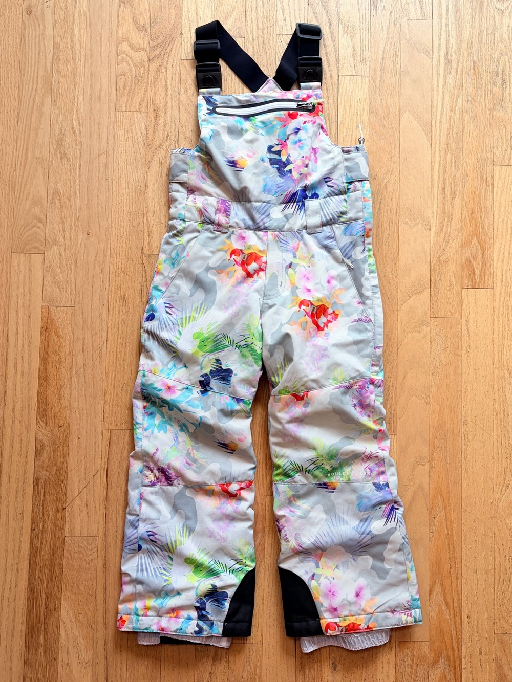 Boulder Gear | Botanic Camo Youth Snow Bib Sz XS (6-7)